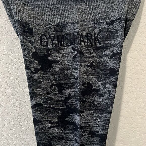 GYMSHARK Adapt Camo Seamless Leggings, Grey/Black, Size S - Picture 5 of 5